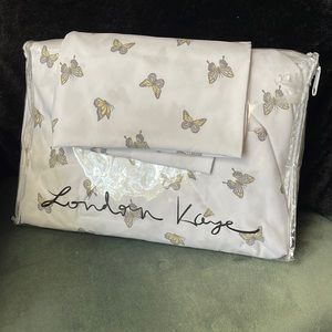 New butterfly twin sheet set